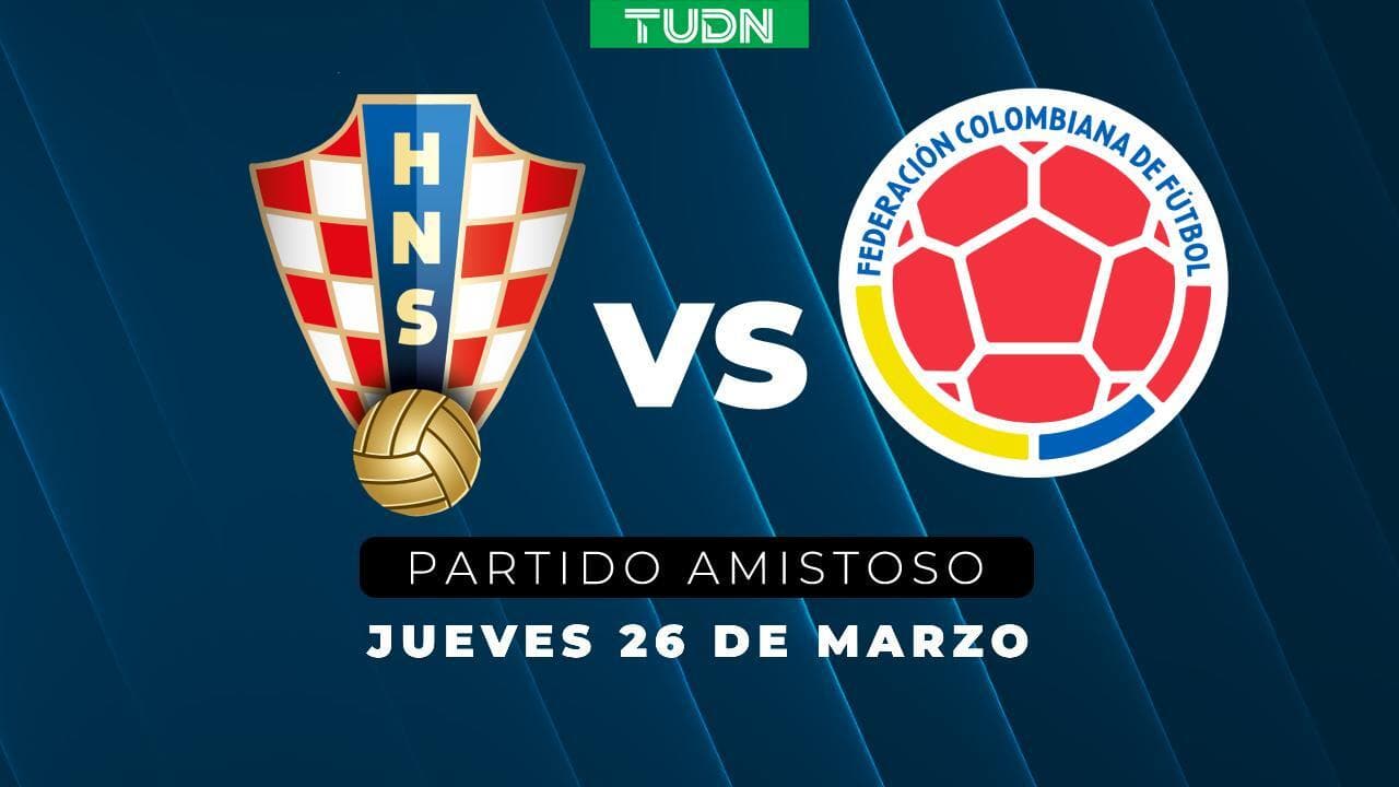 Así puedes ver el partido amistoso Croacia vs. Colombia