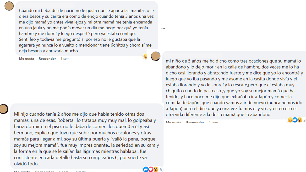 Mamás cuentan historias de las vidas pasadas de sus hijos
