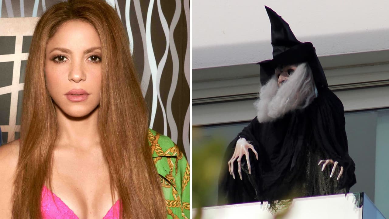 La bruja que Shakira puso frente a la casa de su suegra voló: esto fue lo que pasó