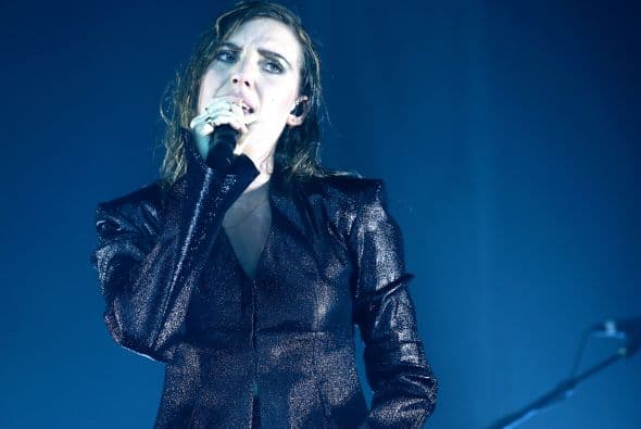 Lykke Li fue otra de las cantantes más esperadas de la noche.
