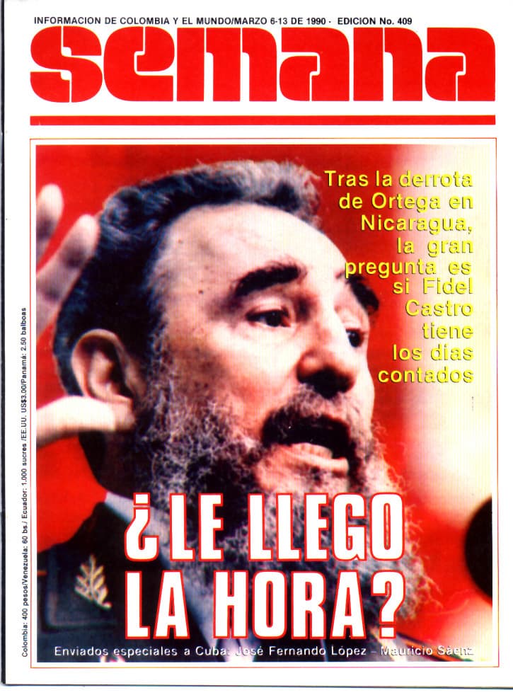 Edición de la revista Semana con los reportajes especiales en Cuba.