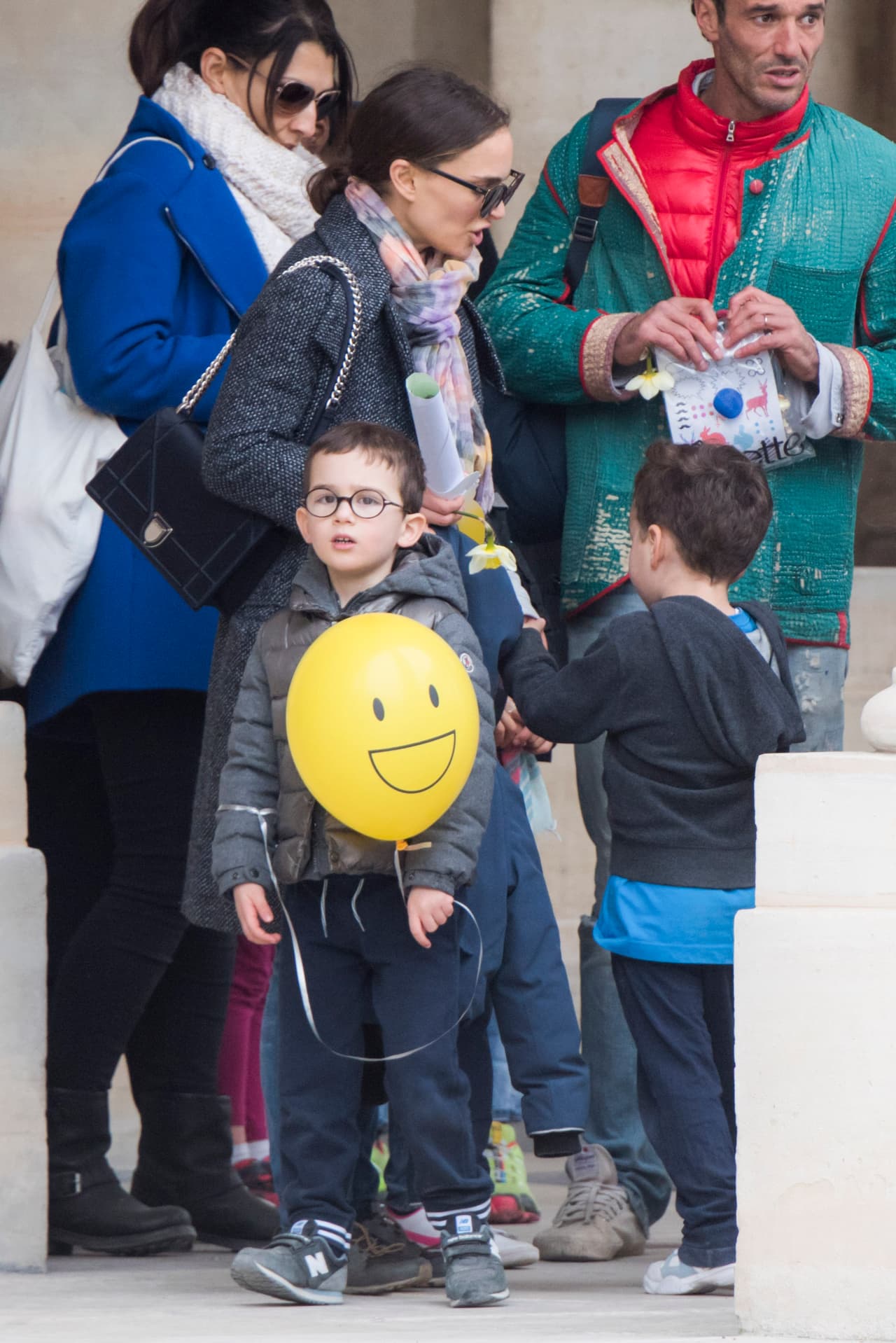 Todo el tiempo estuvo junto a Natalie.