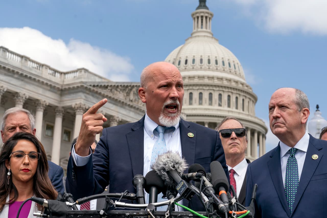 El representante Chip Roy criticó duramente el acuerdo. (AP Photo/J. Scott Applewhite)