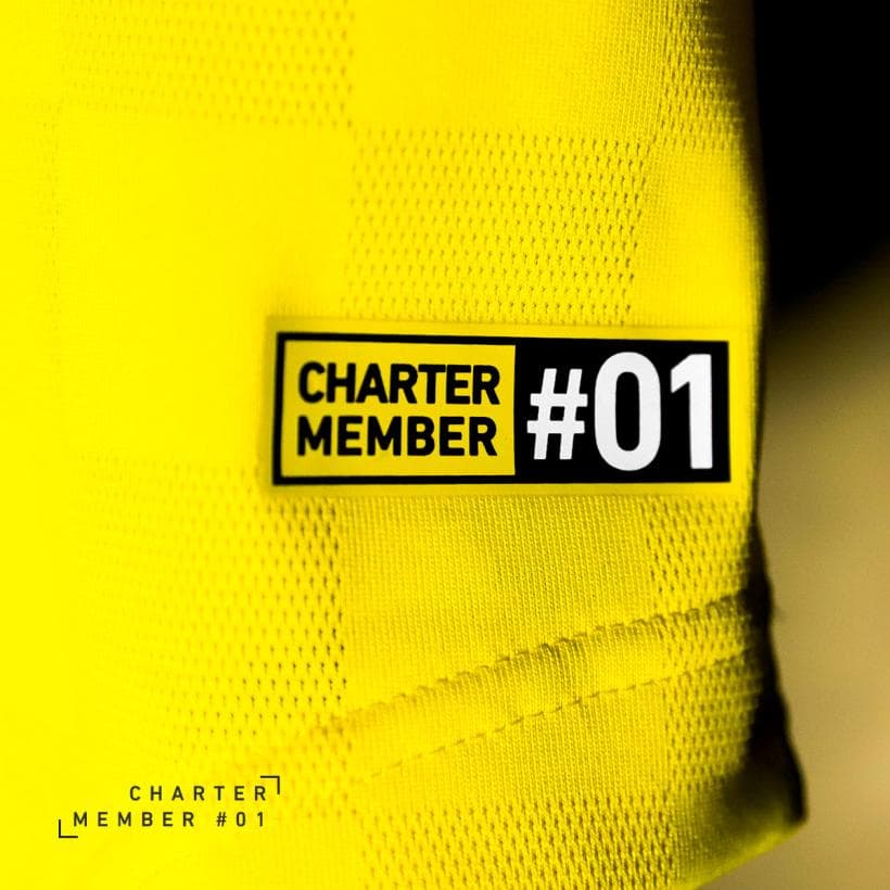 El Crew fue el primer equipo en ser reconocido por la MLS, y esta etiqueta constata ese dato. (Columbus Crew SC)