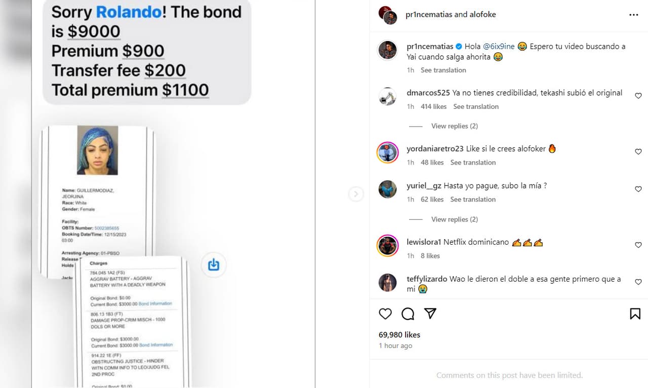 Santiago Matías muestra sus pruebas.