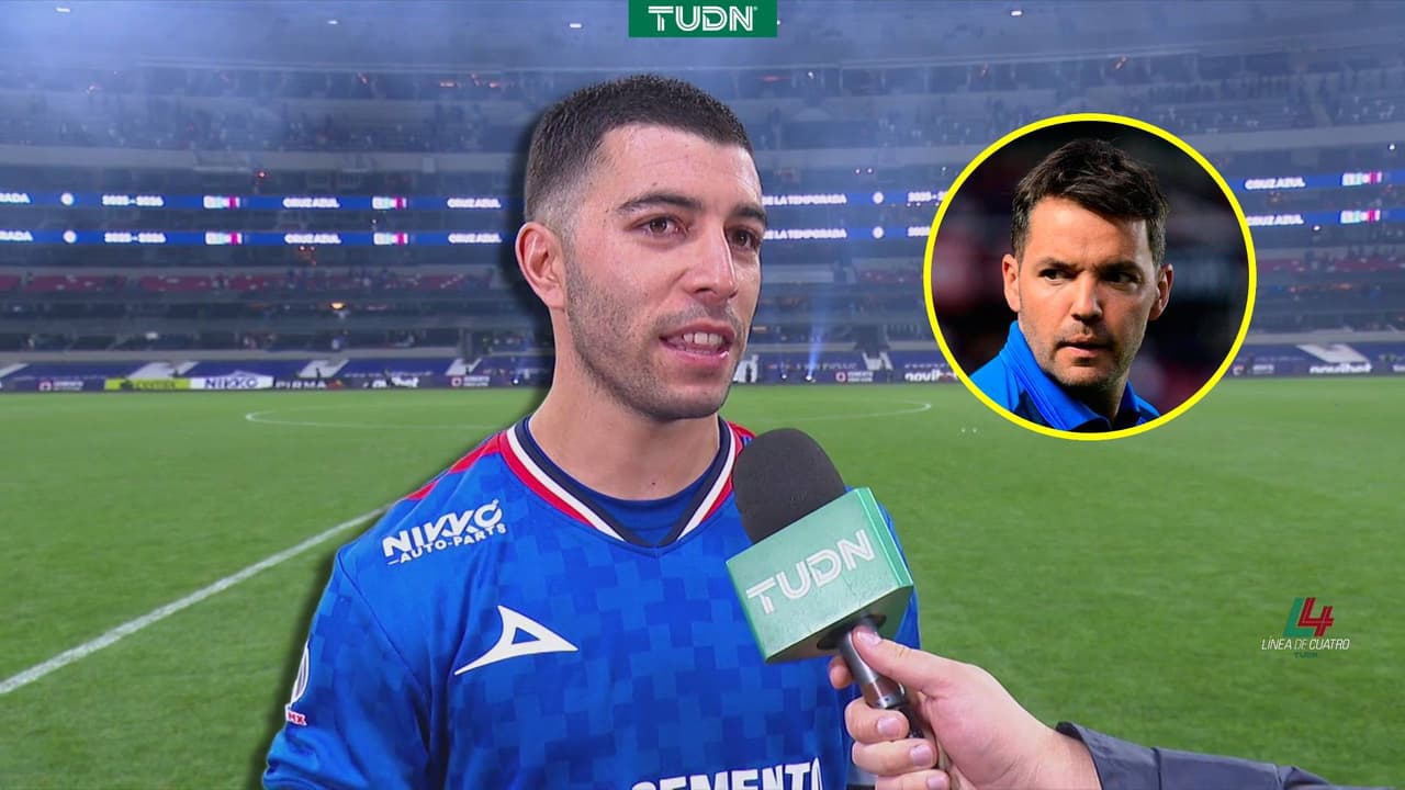 Erik Lira dedica triunfo y año de Cruz Azul a Nicolás Larcamón