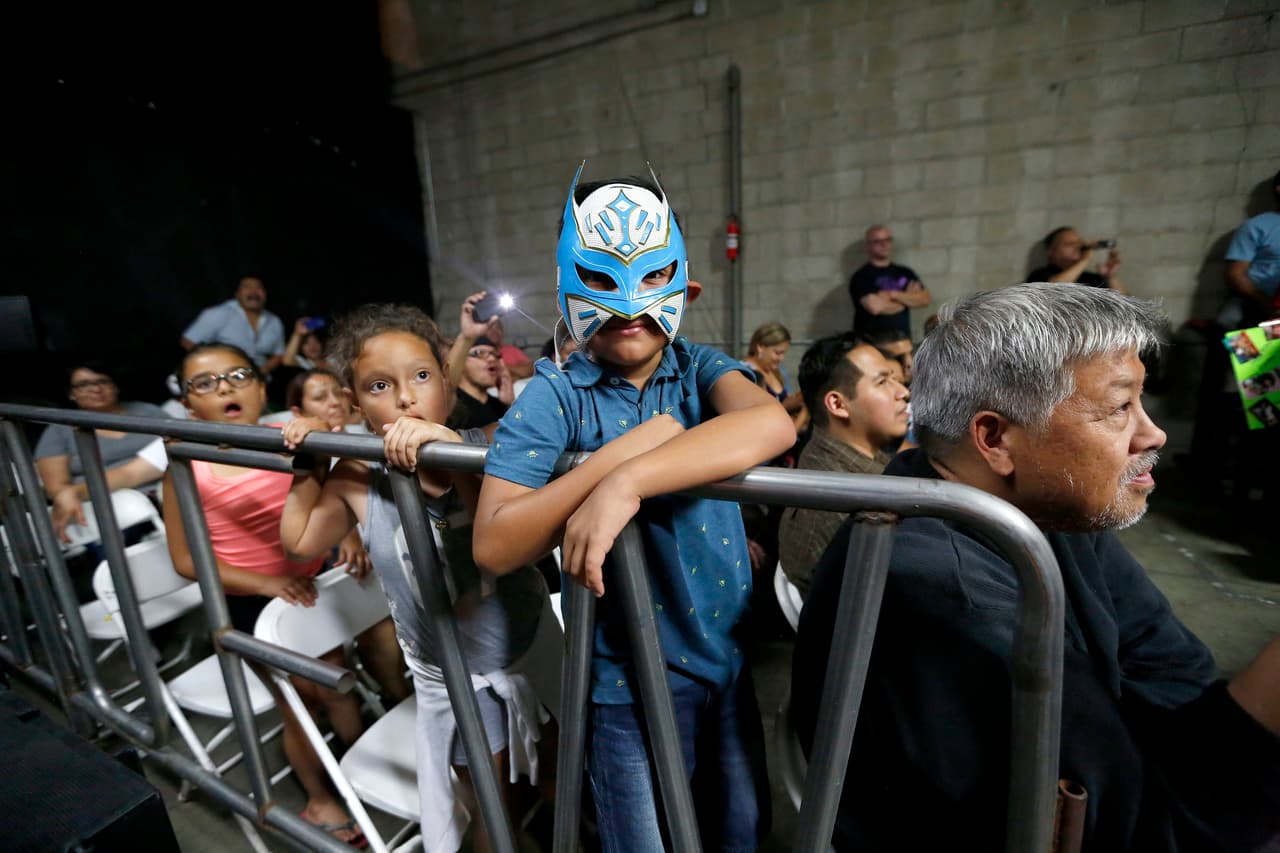 Muchos de los espectadores que acuden a estos espectáculos son niños.