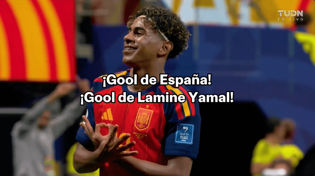 ¡Gol de España! ¡Gol de La Roja! ¡Gol de Lamine Yamal!