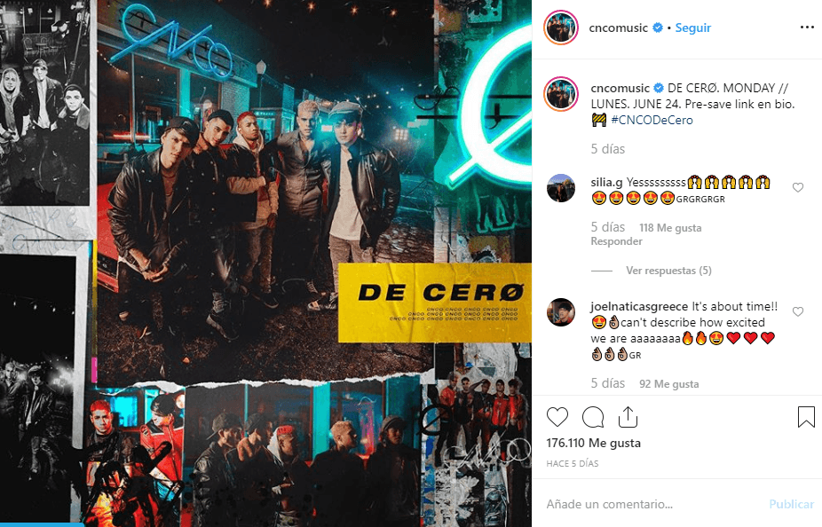 Las seguidoras de la banda pudieron disfrutar ‘De cero' desde el primer minuto de este lunes 24 de junio.