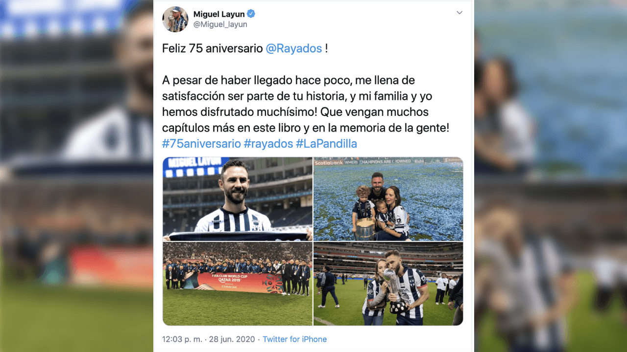 Así celebra el mundo futbolístico en México y en Europa para Rayados de Monterrey.