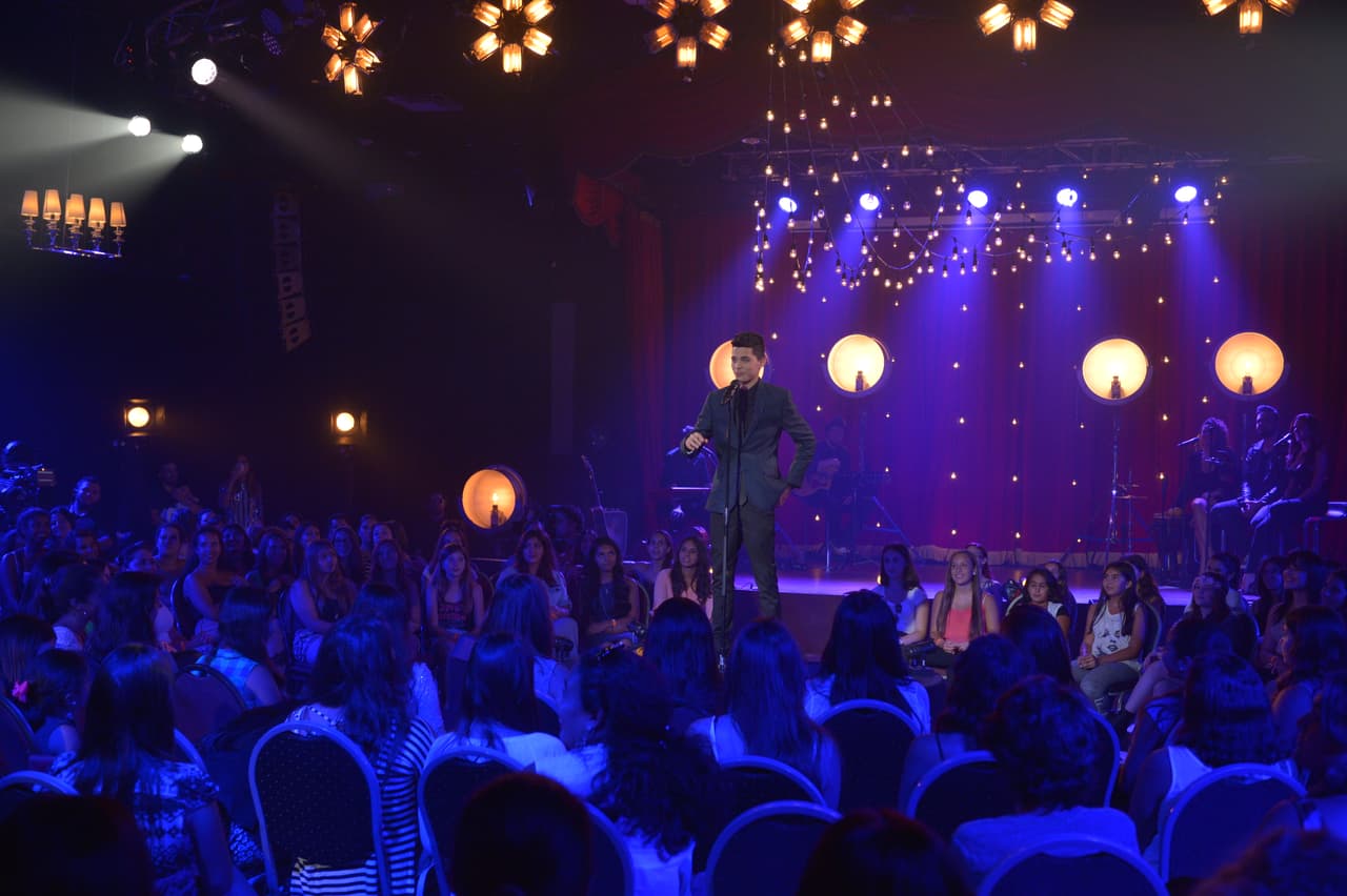 Este chiquillo ha enamorado a las nenas con esos ojazos. Ahora, trabaja con todo para asegurarse un puesto en La Banda.