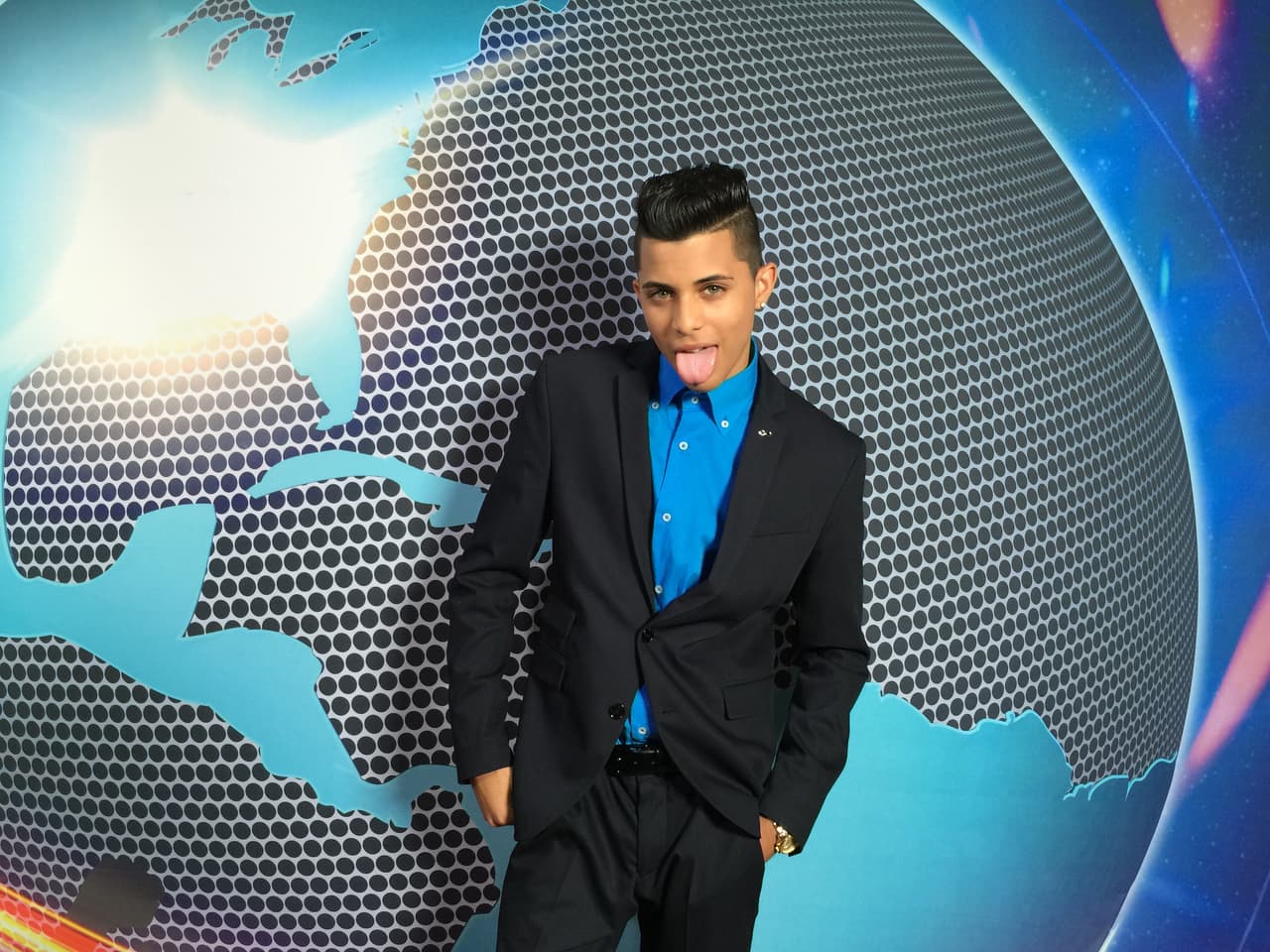 Este chiquillo ha enamorado a las nenas con esos ojazos. Ahora, trabaja con todo para asegurarse un puesto en La Banda.