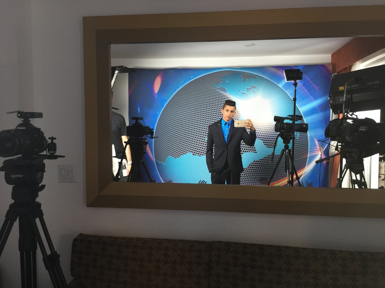 Este chiquillo ha enamorado a las nenas con esos ojazos. Ahora, trabaja con todo para asegurarse un puesto en La Banda.