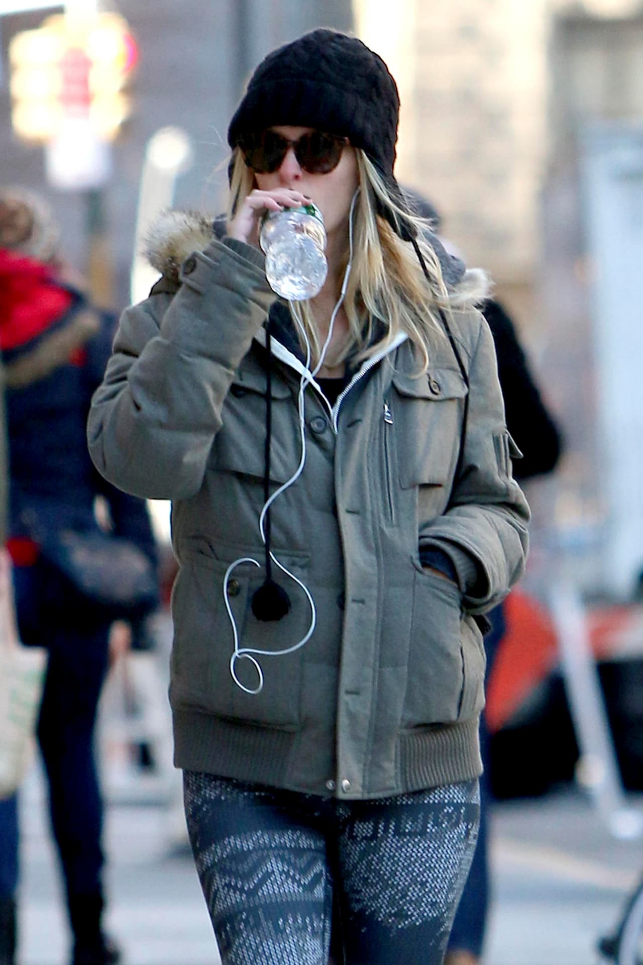 También escuchaba música para relajarse.