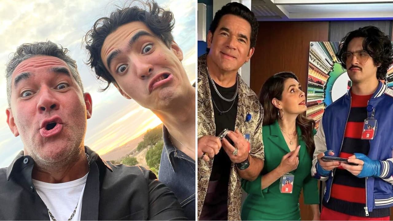 Eduardo Santamarina actuó por primera vez con su hijastro y protagonizó con Mayrín Villanueva después de 17 años