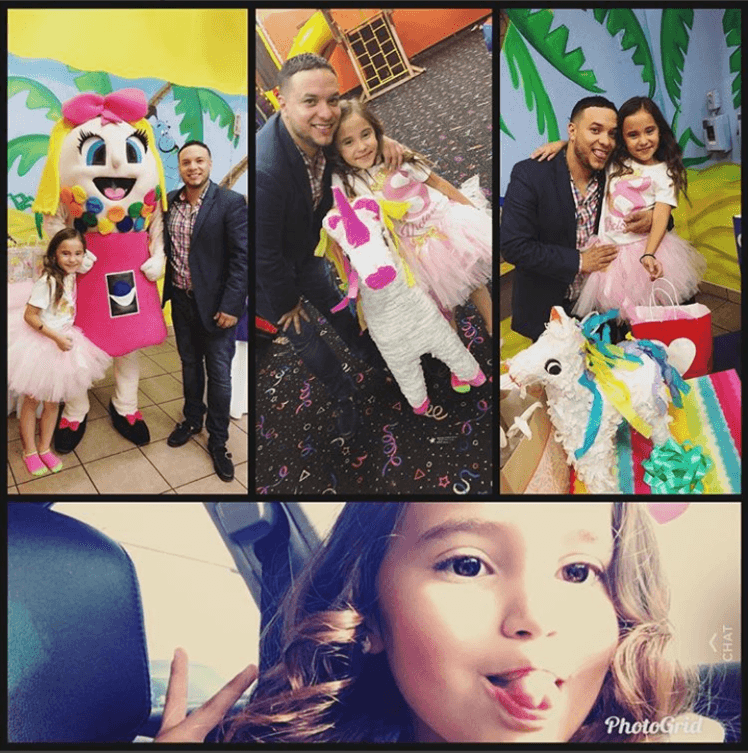 Pero el cantante contestó publicando estas fotos con el mensaje dirigido a Victoria: "Tú sabes quién es tu papá. Nunca he dejado, ni dejaré de estar a tu lado. Te amo".