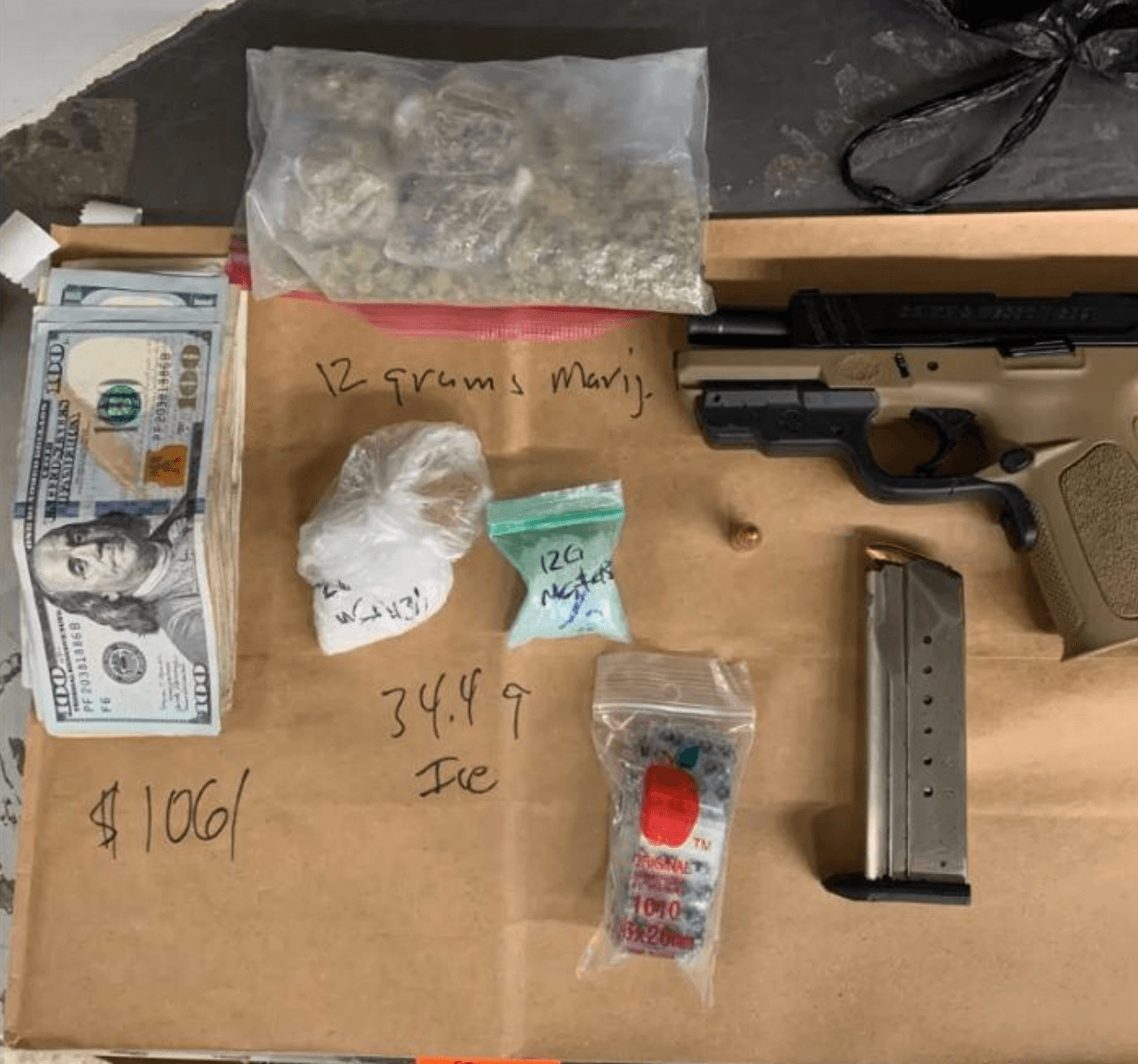 También detuvieron a 43 pandilleros considerados "violentos".