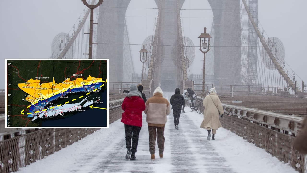 Tormenta Invernal en Nueva York: lluvia, viento y nieve para este fin de semana