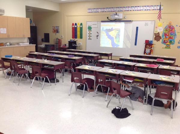 Sólo en Los Ángeles 3.5 millones de personas se registraron para unirse al Great ShakeOut California.