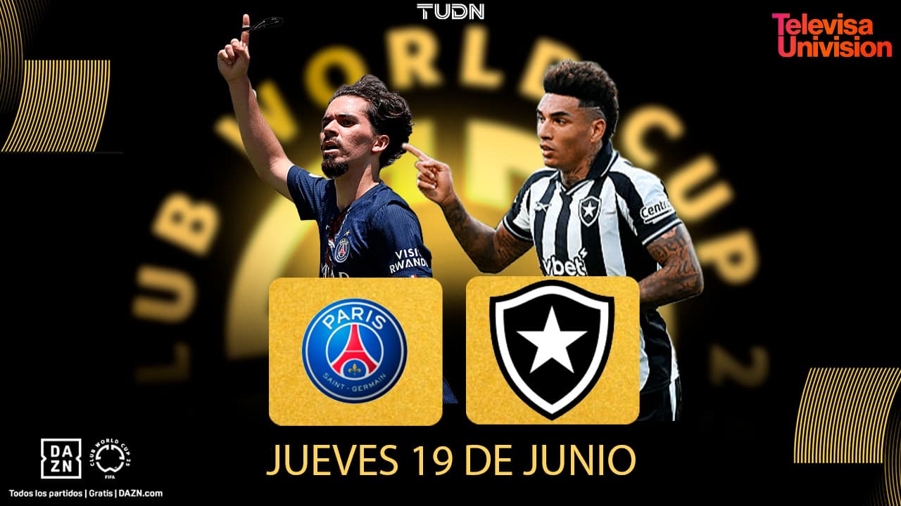 ¡Por el liderato de Grupo! Así puedes ver PSG vs. Botafogo