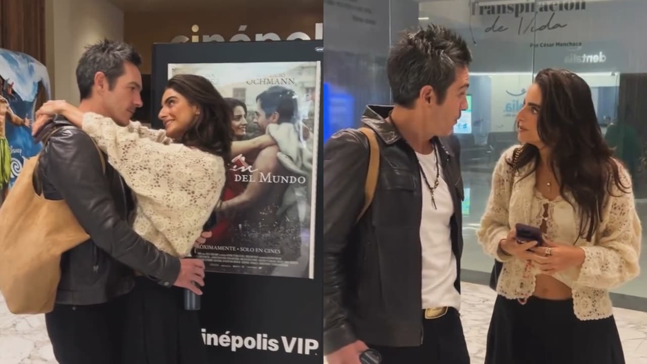 ¡Qué miradas! Aislinn Derbez y Mauricio Ochmann, muy abrazados en medio de especulaciones