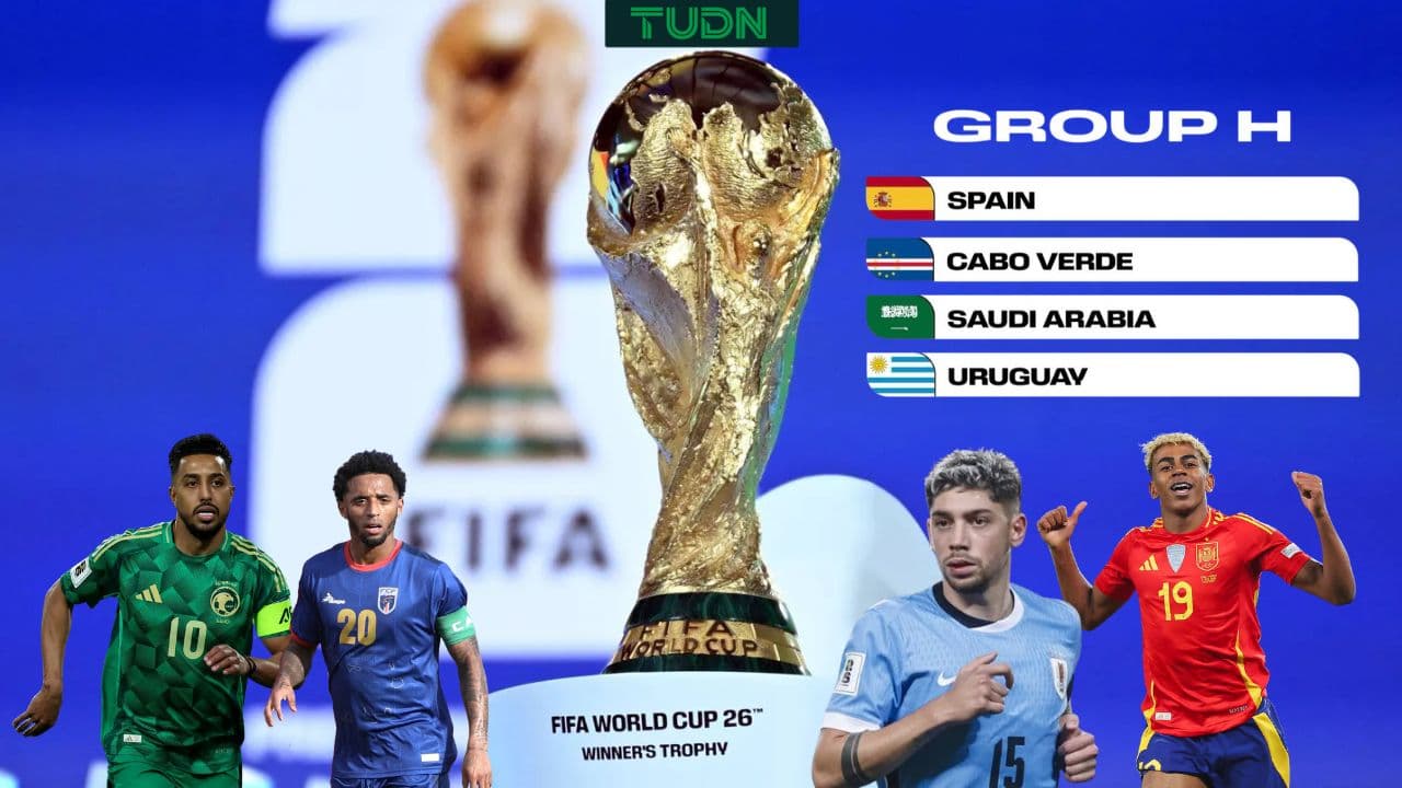 Fechas y horarios de los partidazos que nos esperan en el Grupo H de la Copa del Mundo 2026