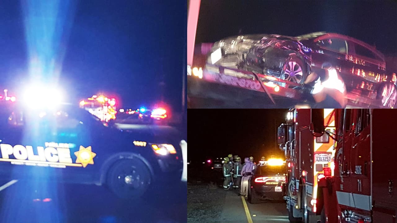 Conductor presuntamente ebrio y a exceso de velocidad causa accidente múltiple en Parlier