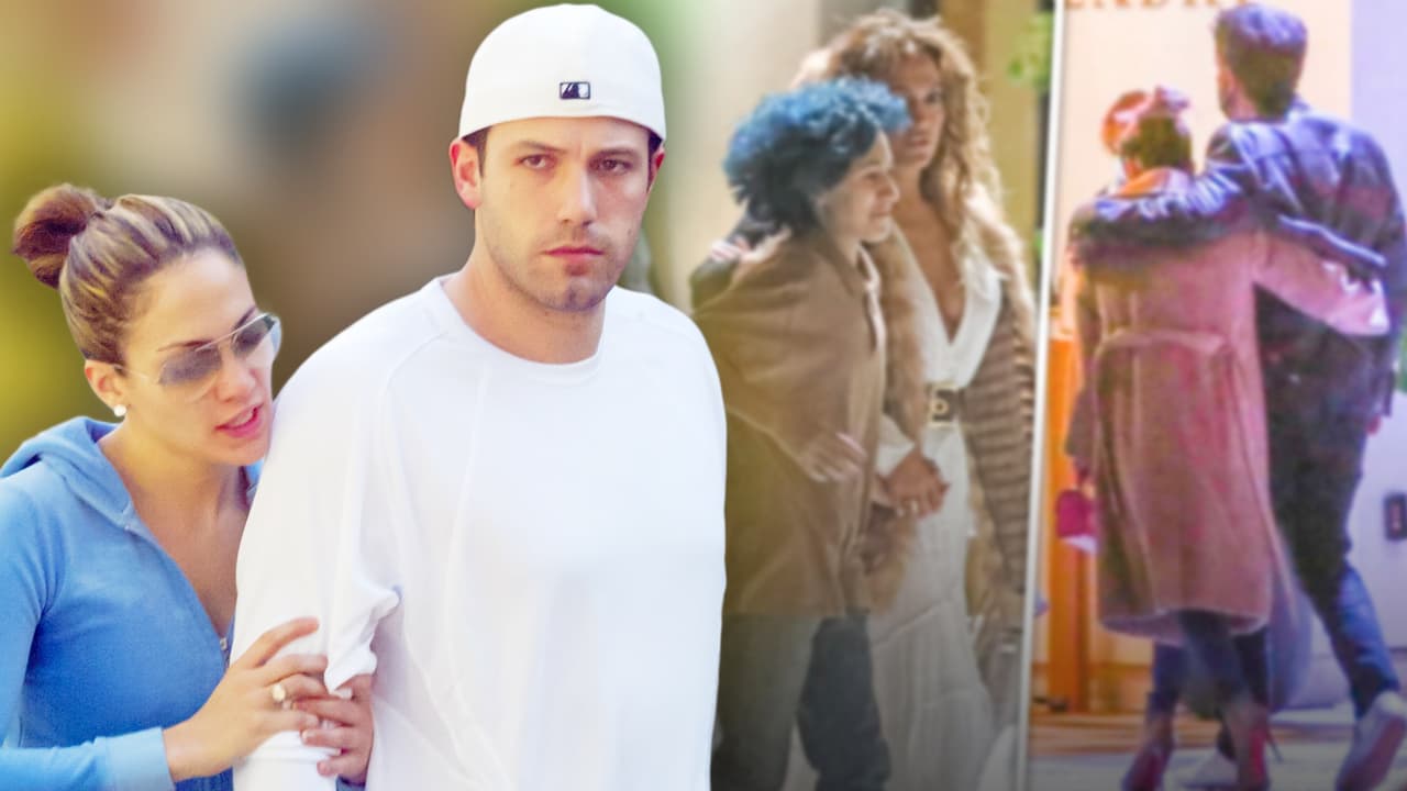 No se quitan las manos de encima: JLo y Ben Affleck pasan el 4 de julio y se van de paseo con los hijos de ella