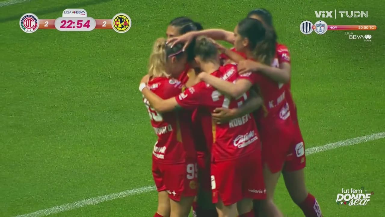 ¡Qué partido estamos viviendo! Gol de Le Sommer para el 2-2 de las Diablas