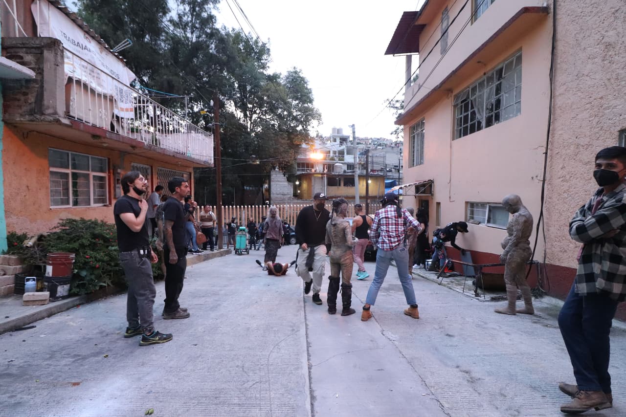 Las coreografías fueron ensayadas varias veces para que se vieran reales.