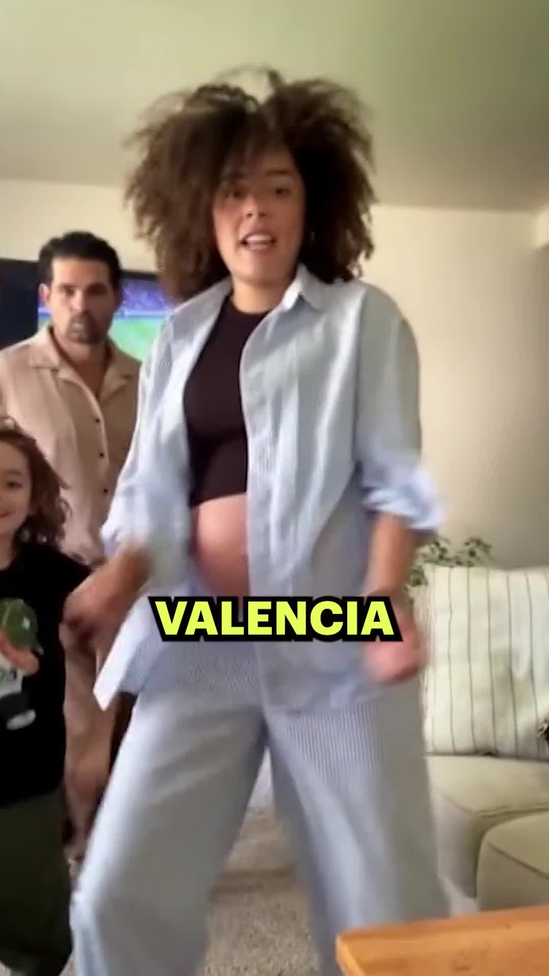 Brenda Kellerman está a punto de dar a luz