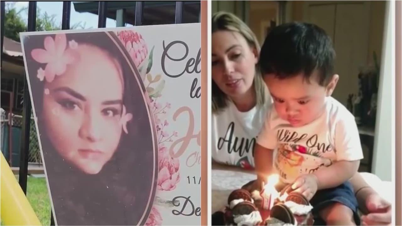 "Me dejó el último suspiro de ella": cumple un año el bebé que nació tras morir su madre por covid-19
