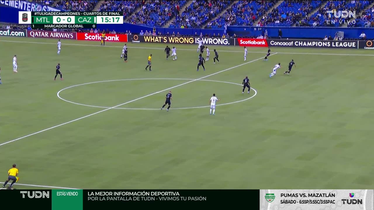 ¡TIRO ATAJADO! disparo por Uriel Antuna.