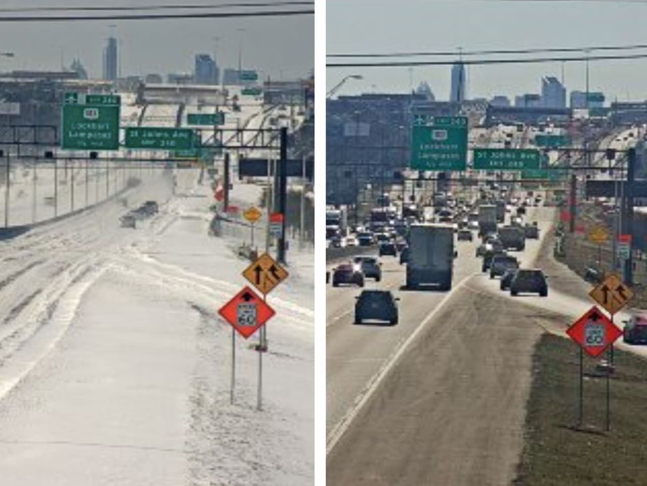 A un año de la tormenta invernal: imágenes muestran cómo la nieve cubrió a Austin