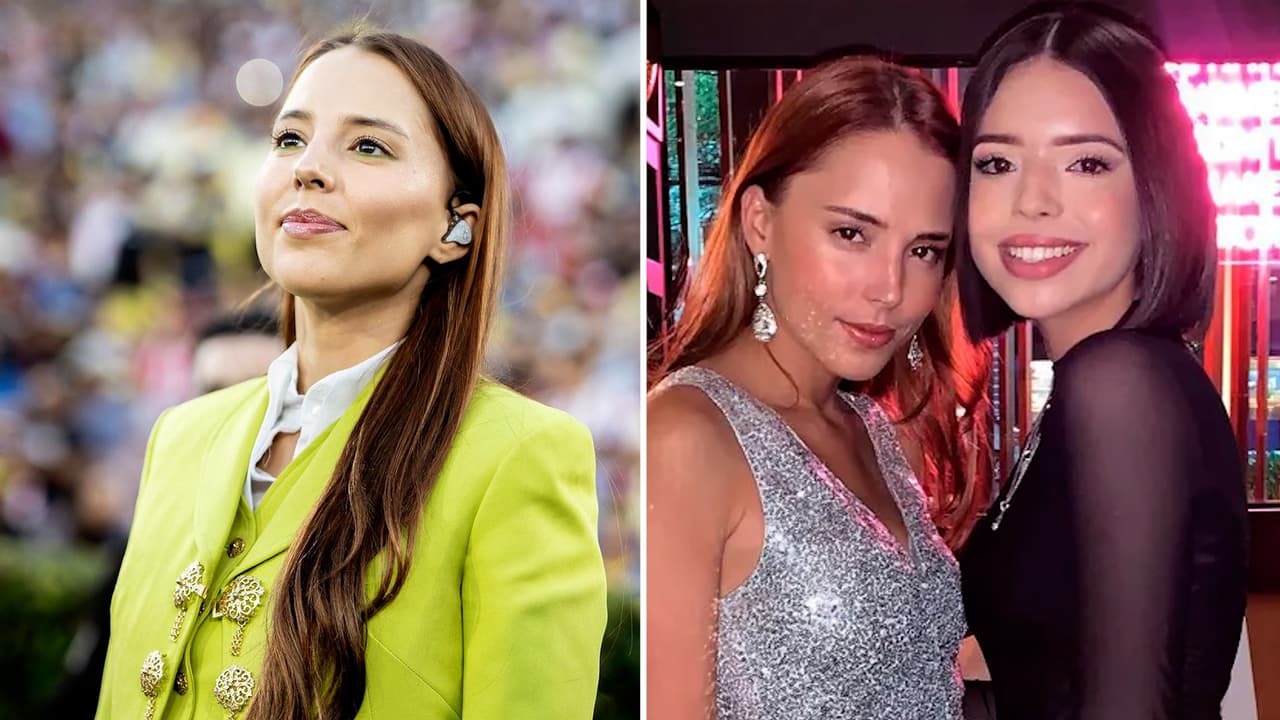 Majo Aguilar canta el Himno Nacional Mexicano y la comparan con Ángela: "Mucho mejor que su prima"