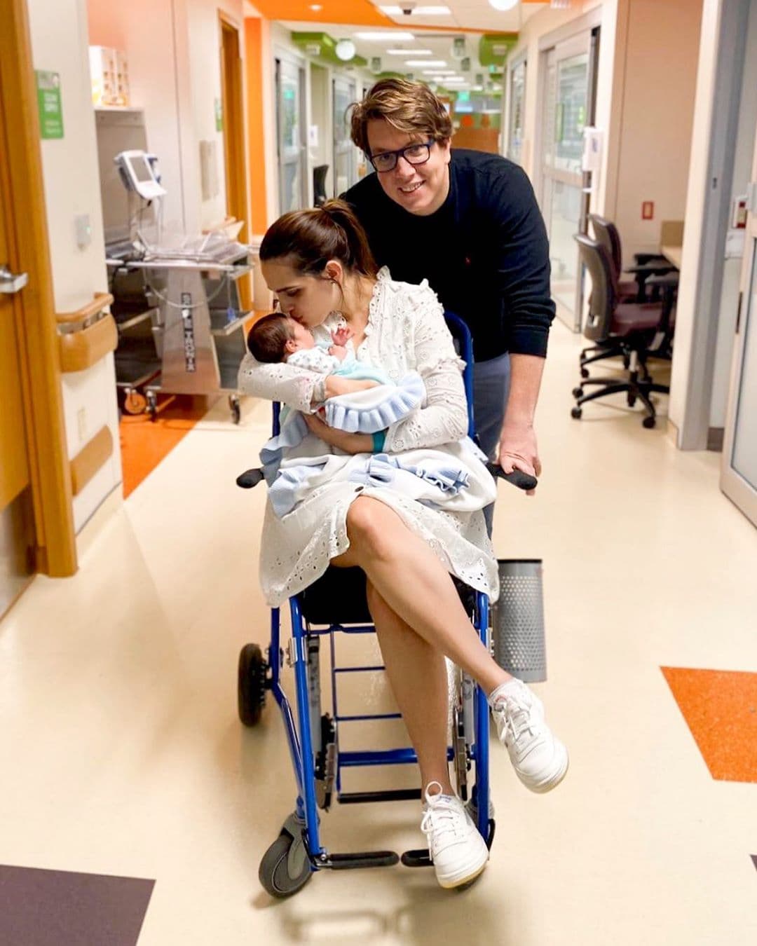 Andrea Chediak vivió su primer fin de semana en casa junto a su pequeño Diego, quien al nacer prematuro tuvo que estar en el hospital por 42 días.