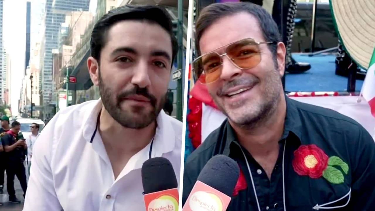 Elián Zidán y Pablo Montero engalanaron la edición 29 del desfile mexicano en la ciudad de Nueva York