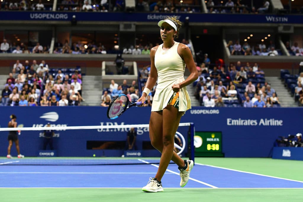 En la segunda de las semifinales se midieron la estadounidense Madison Keys, la preclasificada número 14 del torneo ante la japonesa Naomi Osaka (20).