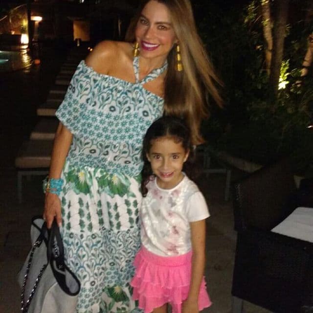 Sofía ha disfrutado de reencontrase con seres queridos.