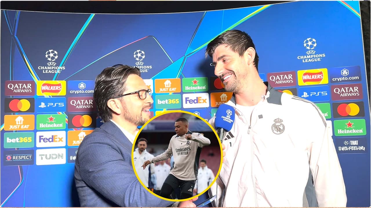 Courtois sabe 'cositas' del Arsenal y aconseja al Real Madrid