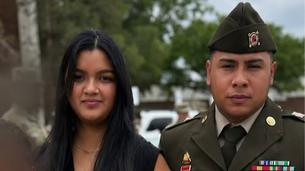 “Estamos sirviendo al país, nuestros familiares no son una amenaza para nadie”: Esposa de sargento finalmente es deportada