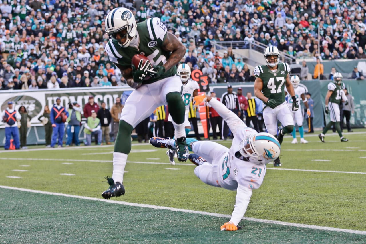 Jets 38-20 Dolphins: Ryan Fitzpatrick brilló con cuatro pases de TD para derrotar a Miami