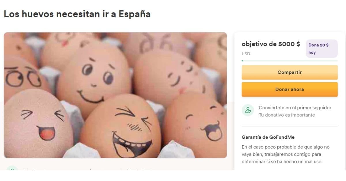 petición huevos a España
