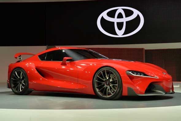 El FT1 de Toyota fue uno de los conceptos más espectaculares que hubo, y se rumora asípodría ser el nuevo Supra.