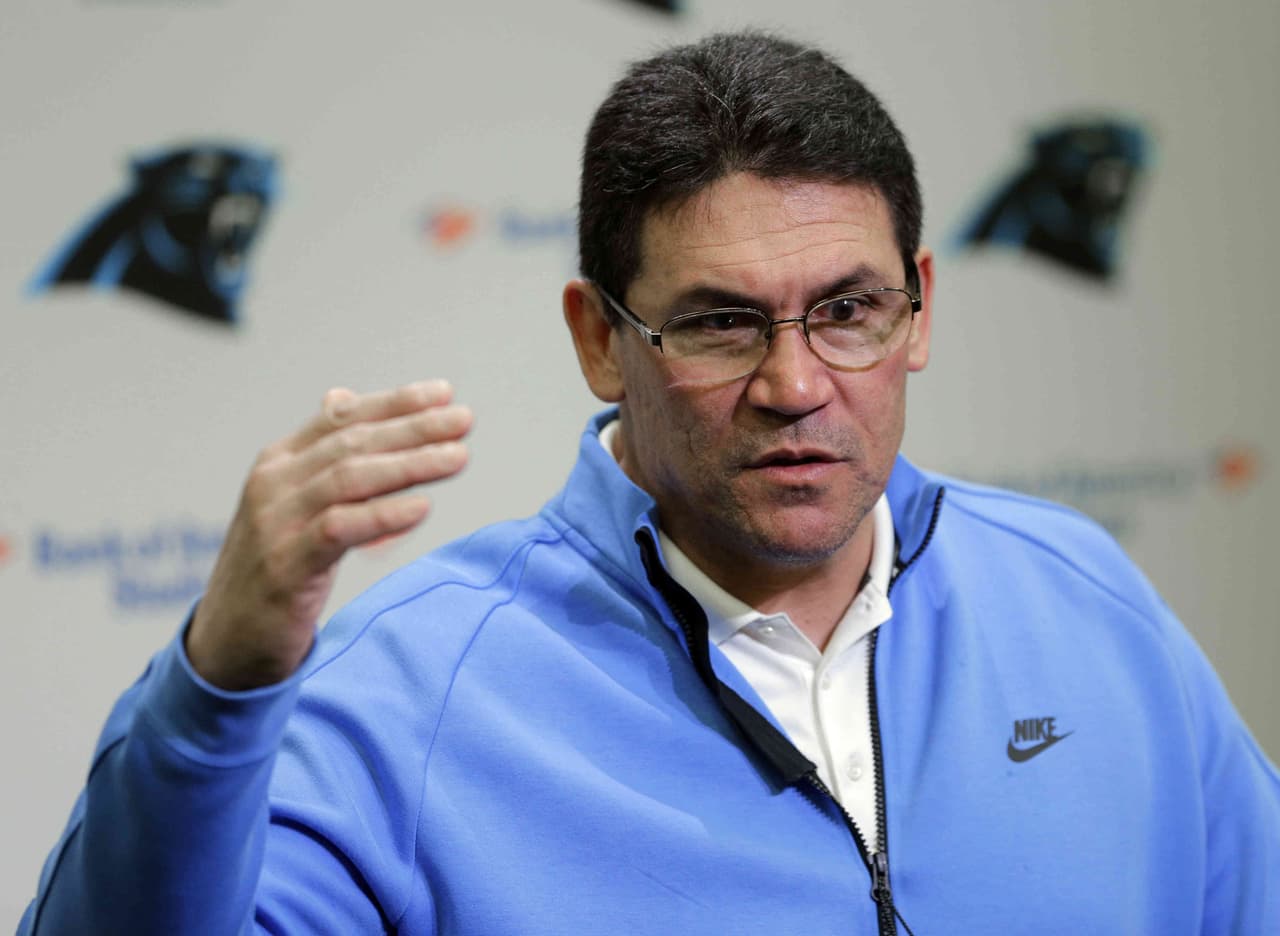 Ron Rivera: Cam es tremendamente talentoso, le gusta salir a jugar y divertirse