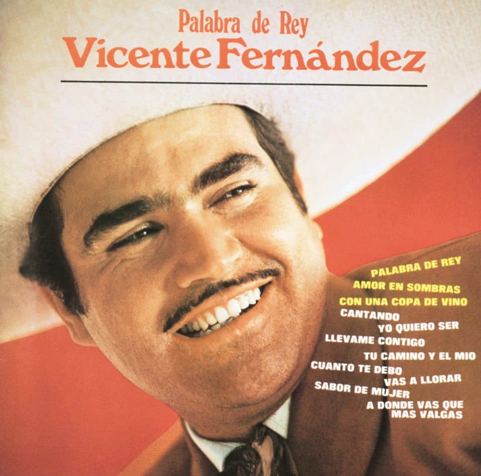 Vicente Fernández ha grabado más de 60 discos; 'Palabra de Rey' fue su segunda producción, que realizó en 1968.