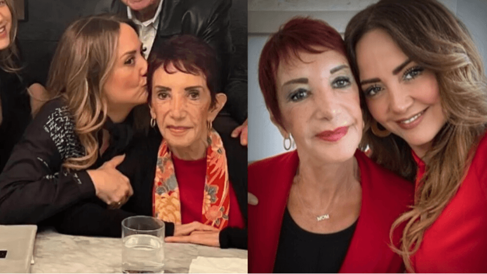 Andrea Legarreta recuerda a su fallecida mamá en el que hubiera sido su cumpleaños
