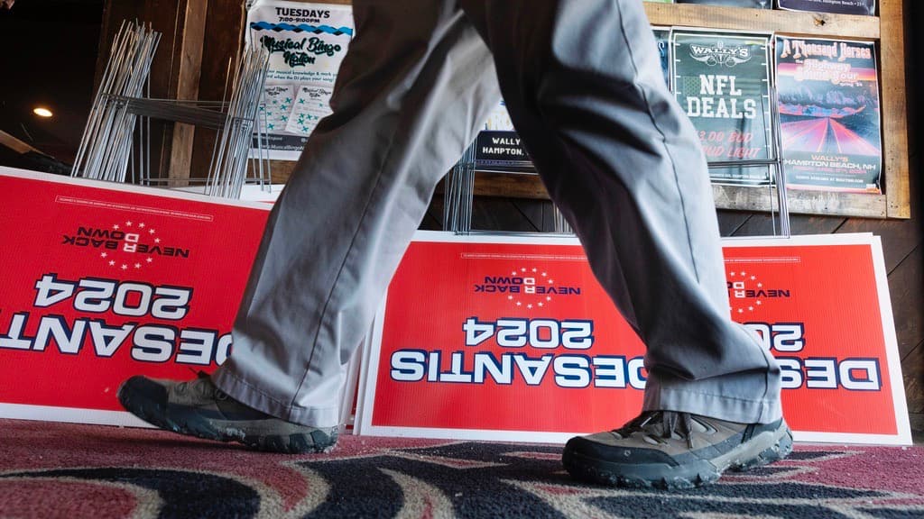 Despidos y 'rendición' en New Hampshire: ¿está la campaña de DeSantis cerca de su fin?