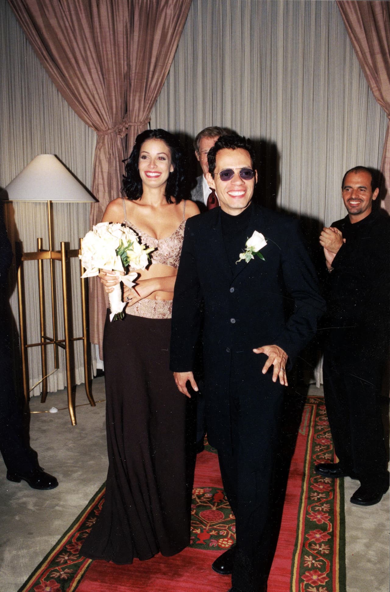 Dayanara Torres y Marc Anthony de jóvenes, en el 2000