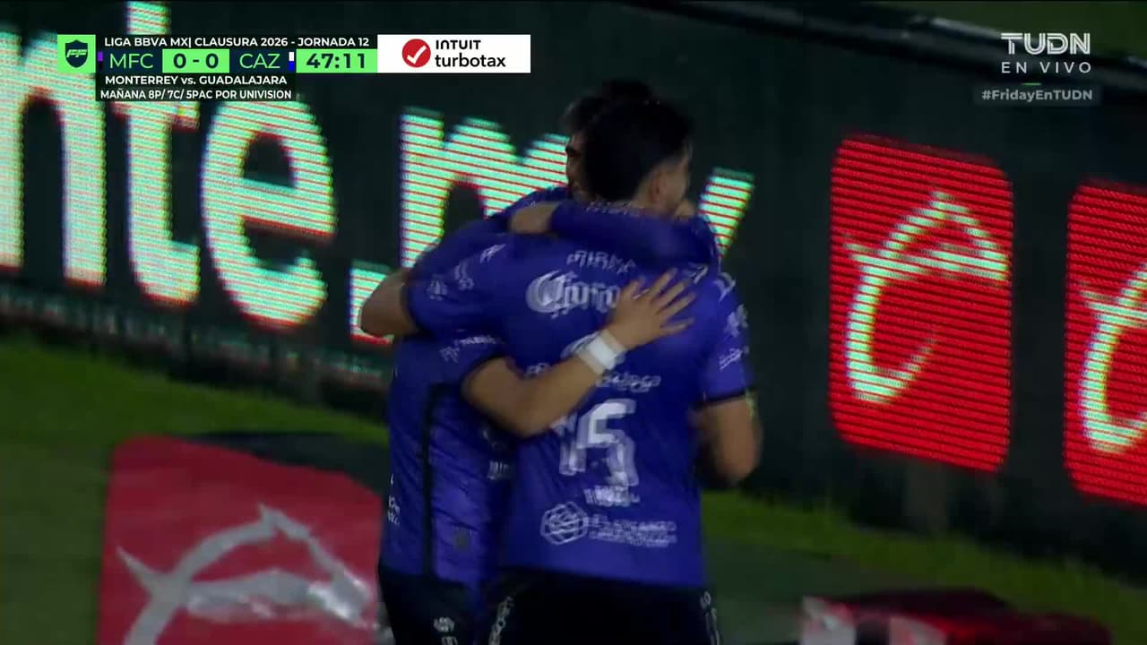 ¡Gol de Mazatlán! Ovalle aprovecha el rebote de Mier
